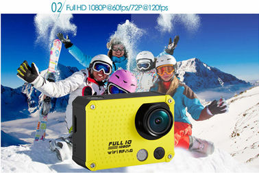 60 Meters Waterproof Thể thao Hành động Camera 1080P 4GB ~ 32GB High Definition 2.0 &quot;Màn hình LCD