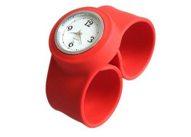 Thời trang Red Bracelet trắng Quay Silicone Slap dây đeo cổ tay Watch cho Bussiness Quà tặng khuyến mãi