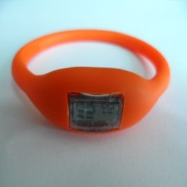 Linh hoạt silicone wristband xem