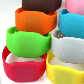Kids quà tặng Touch màn hình Led Silicone dây đeo cổ tay Watch, Silicone thể thao Xem
