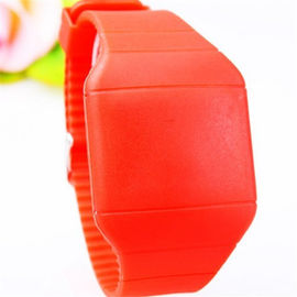 Tuỳ chỉnh Mens thao Silicone Màn hình cảm ứng LED Xem đầy màu sắc nhẹ