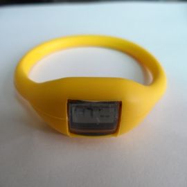 Đầy màu sắc tùy Silicone nhạc Watch, Giáng sinh Silicone cao su dây đeo cổ tay xem Pedometer
