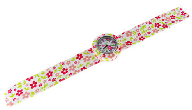 Flower In ấn Silicone Slap Đồng hồ đeo tay cá nhân hoá tùy chỉnh cho trẻ em
