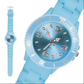 3 ATM Water Resistant Silicone Bracelet Nhật Bản Movt Xem / Silicone dây đeo cổ tay Đồng hồ