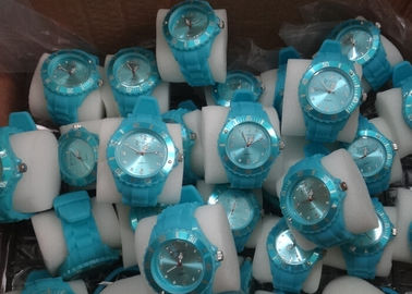 3 ATM Water Resistant Silicone Bracelet Nhật Bản Movt Xem / Silicone dây đeo cổ tay Đồng hồ