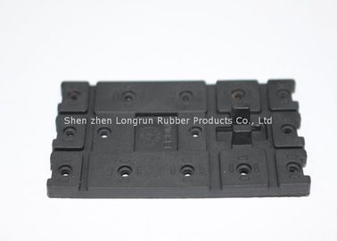 Đen Molding Silicone Phụ Silicone Keyboard / Pad chính cho các sản phẩm điện tử