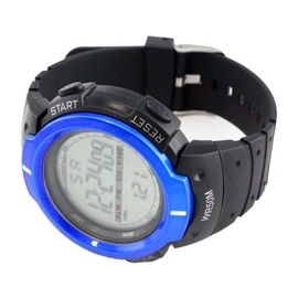 Unisex Mens Digital Đồng hồ thể thao Với nhựa thủy tinh, cao su Dây đeo đồng hồ