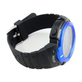 Unisex Mens Digital Đồng hồ thể thao Với nhựa thủy tinh, cao su Dây đeo đồng hồ
