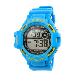 Silicone chống nước thể thao đa chức năng kỹ thuật số Đồng hồ Mens Quartz cổ tay Watch