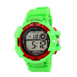 Colorful băng PVC đa chức năng kỹ thuật số nữ cổ tay Watch Professional