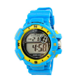 Colorful băng PVC đa chức năng kỹ thuật số nữ cổ tay Watch Professional