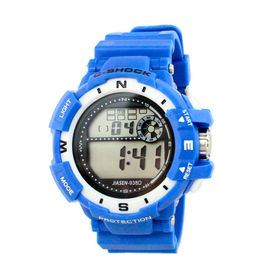 Colorful băng PVC đa chức năng kỹ thuật số nữ cổ tay Watch Professional