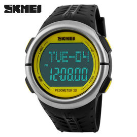 Thép không gỉ lại Heart Rate Sport Xem Waterproof Nhật Bản / Trung Quốc Phong trào