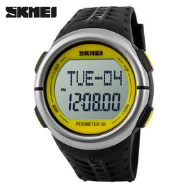 Thép không gỉ lại Heart Rate Sport Xem Waterproof Nhật Bản / Trung Quốc Phong trào