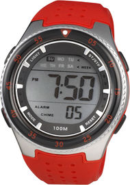 Men Vòng Sporty Gents kỹ thuật số Xem Với 100m Chống nước Chronograph