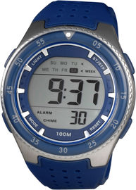 Men Vòng Sporty Gents kỹ thuật số Xem Với 100m Chống nước Chronograph