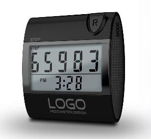 Wrist Calorie Counter Pedometer cho bước đếm, khoảng cách và đo calo