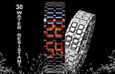 Skmei Iron Man Samurai Lava LED Watch, LED kỹ thuật số cổ tay Watch